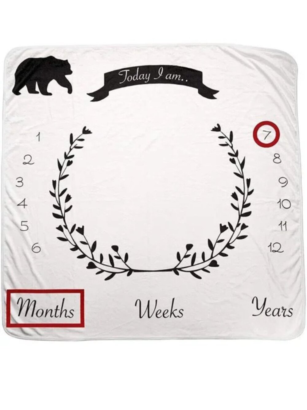 Reives | Gender Neutral Milestones Blanket